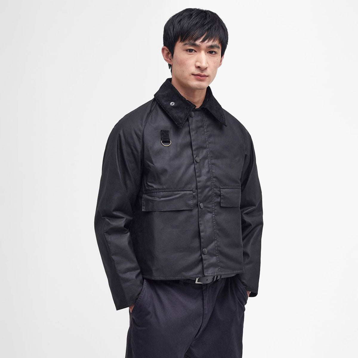 Barbour Spey Wax Short Jacket バブアー スペイ ワックス ショート ジャケット MWX1212BK71【メンズ ジャケット ワックス アウター ユニセックス 25FW】