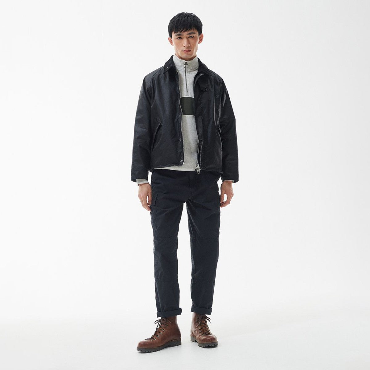 Barbour Transport Wax Short Jacket バブアー トランスポート ワックス ショート ジャケット MWX1678BK91【メンズ ジャケット ワックス アウター ユニセックス 25FW】