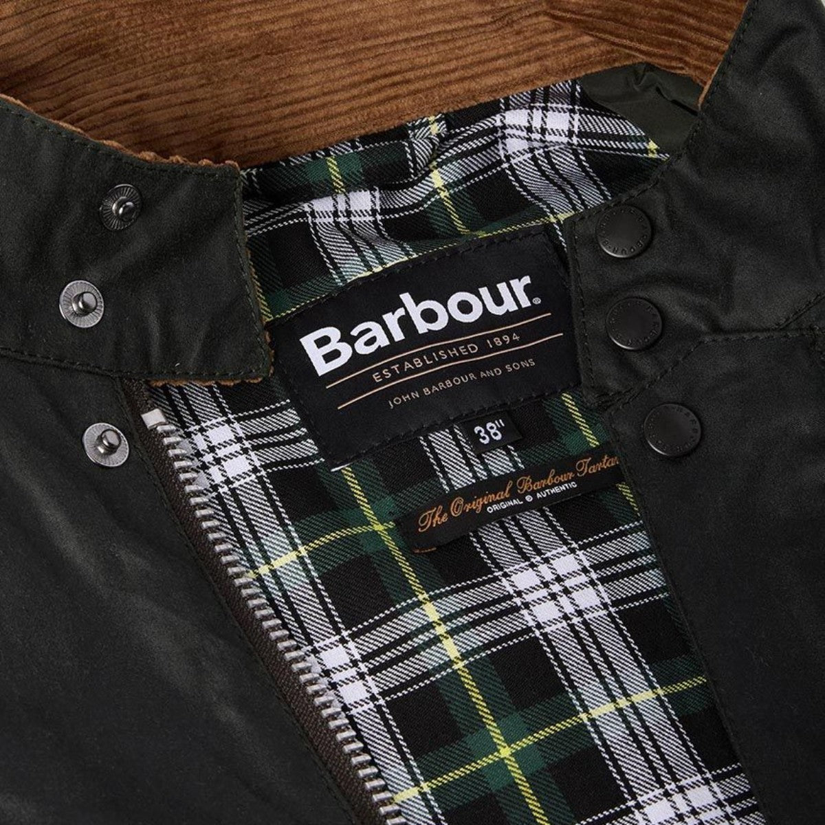 Barbour Transport Stand Collar Wax Blouson バブアー トランスポート スタンドカラー ワックス ブルゾン MWX2497SG91【メンズ ジャケット スタンドカラー アウター ユニセックス 25FW】