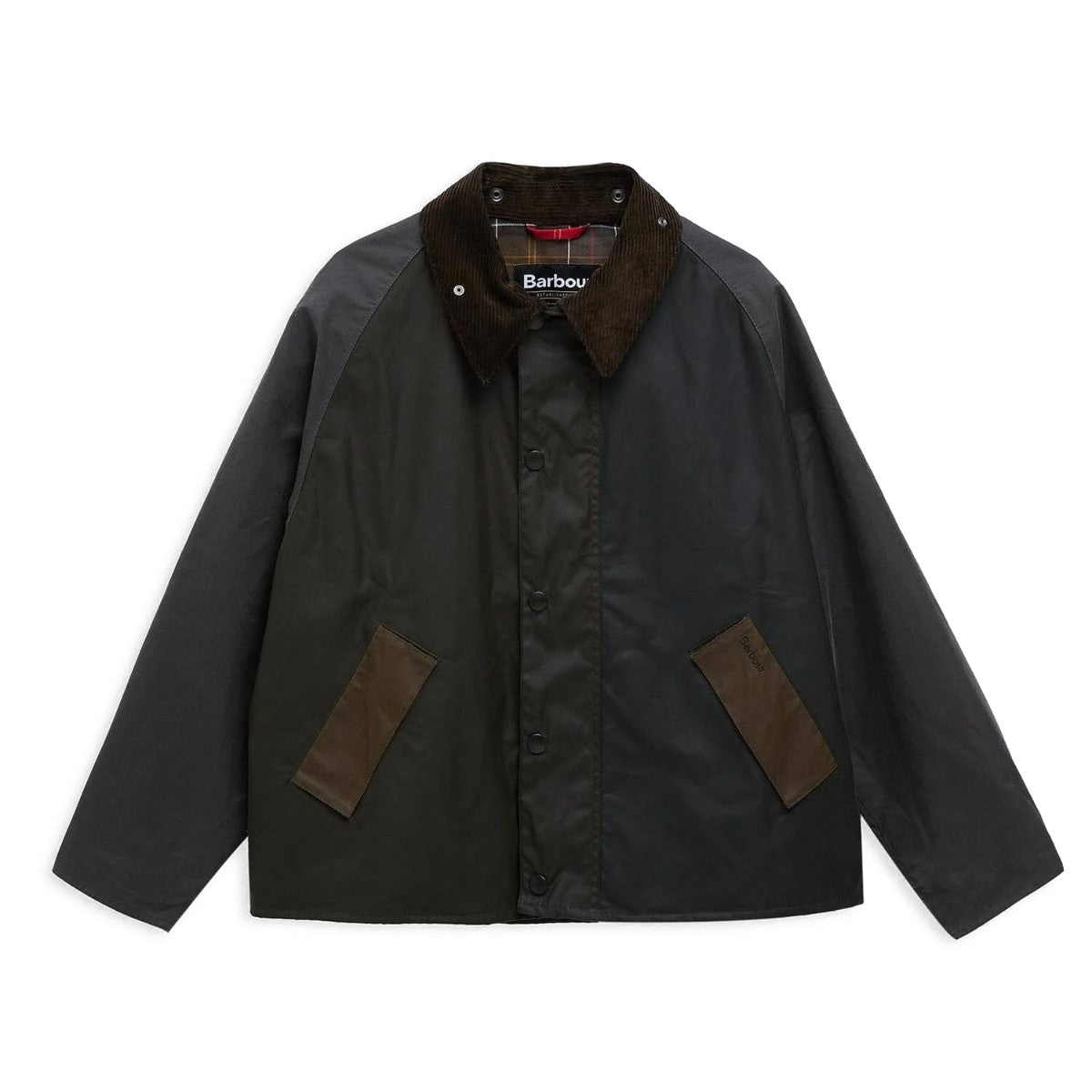 Barbour Patchwork Transport Waxed Jacket バブアー パッチワーク トランスポート ワックスド ジャケット MWX2499【メンズ ジャケット アウター 防寒 パッチワーク 25FW】