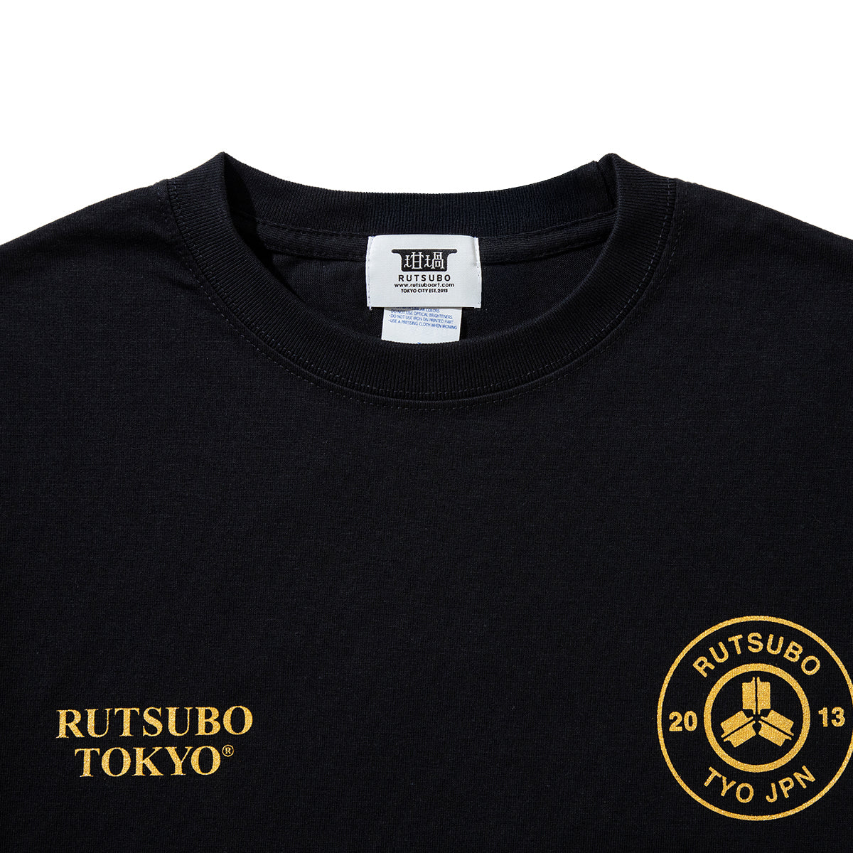 坩堝 坩堝ア式蹴球部 LS T-SHIRT RUTSUBO 坩堝ア式蹴球部 ロングスリーブ Tシャツ R25FA-SUDA-LS【メンズ Tシャツ 長袖 ロンT サッカー コラボ 販路限定 25FW】