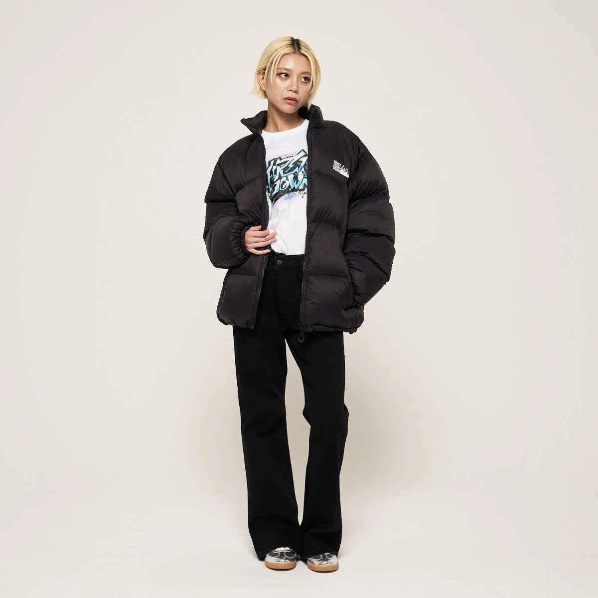 FIRST DOWN LIGHT BUBBLE DOWN JKT ファーストダウン ライトバブルダウンジャケット F942011【メンズ ダウンジャケット 軽量 保温 撥水 アウター 25FW】