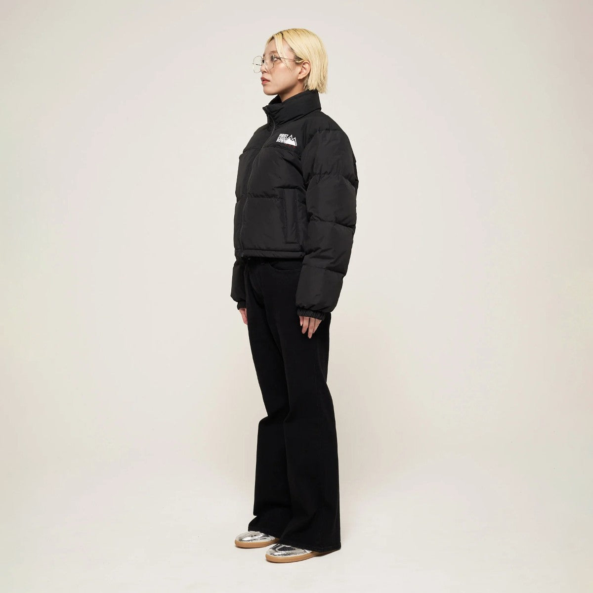 FIRST DOWN SHORT BUBBLE DOWN JKT MICROFT(R) ファーストダウン ショート バブルダウンジャケット マイクロフト F942030【レディース ショートダウン 撥水 防風 保温性 25FW】