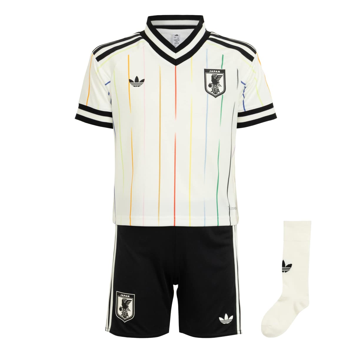 adidas Kids JFA 2026 Away Jersey Mini Kit アディダス キッズ サッカー日本代表 2026 アウェイ レプリカ ユニフォーム ミニキット WM459【メンズ サッカー ユニフォーム キッズ 26SS】