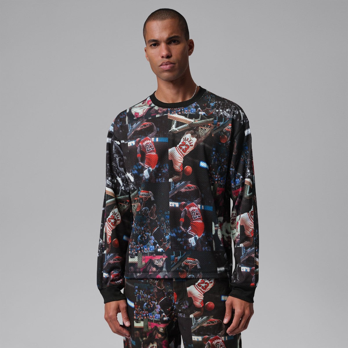 JORDAN BRAND Jordan Flight Printed Long Sleeve Jersey IF1831
