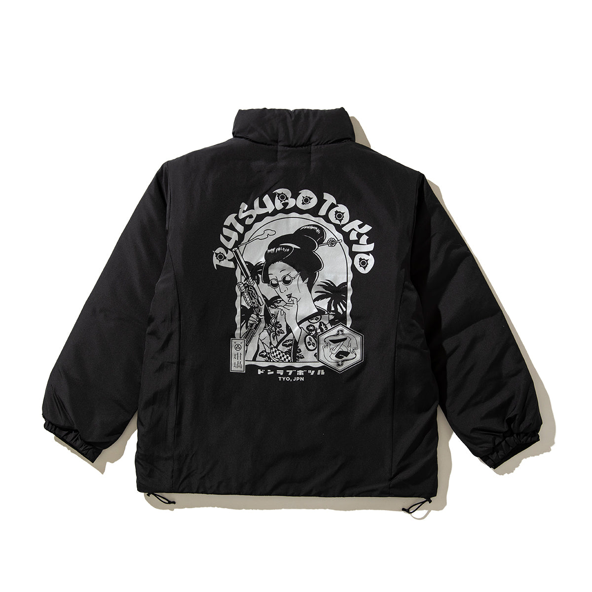 坩堝 HIT GIRL PADDED JACKET (RUTSUBO×YU SUDA) RUTSUBO ヒットガール パデッド ジャケット R25HO-SUDA-JK1【メンズ 中綿ジャケット スタンドネック アウター 秋冬 25FW】