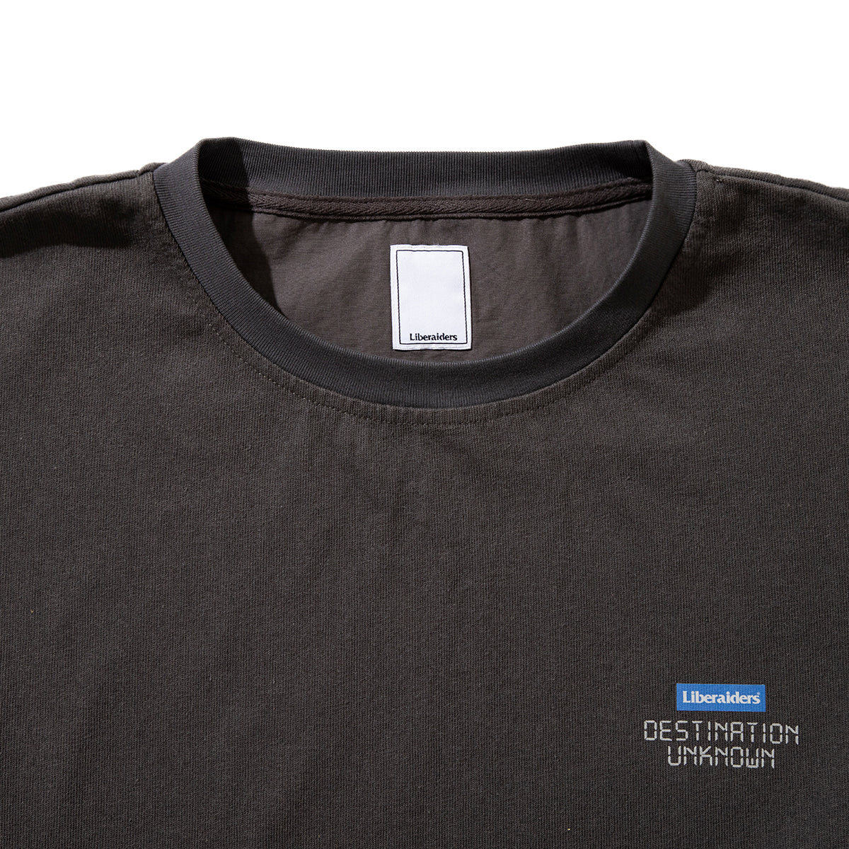 Liberaiders 3D CUT L/S TEE for Kinetics リベレイダース 3D カット ロングスリーブ ティー for キネティクス 715012518【メンズ 別注 ロングスリーブ Tシャツ 立体シルエット コラボ 25FW】