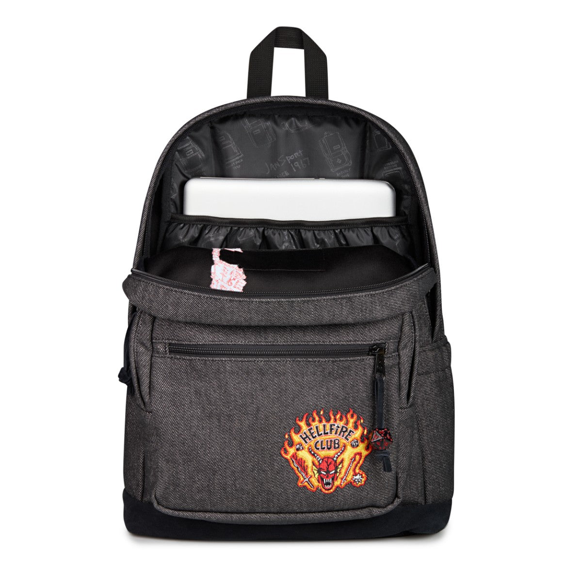 JANSPORT RIGHT PACK EXPRESSIONS HELLFIRE CLUB ジャンスポーツ ライト パック エクスプレッションズ ヘルファイア クラブ JS0A8989A2P【メンズ バックパック ノートパソコン収納 耐久性 バッグ アウトドアバッグ 25FW】