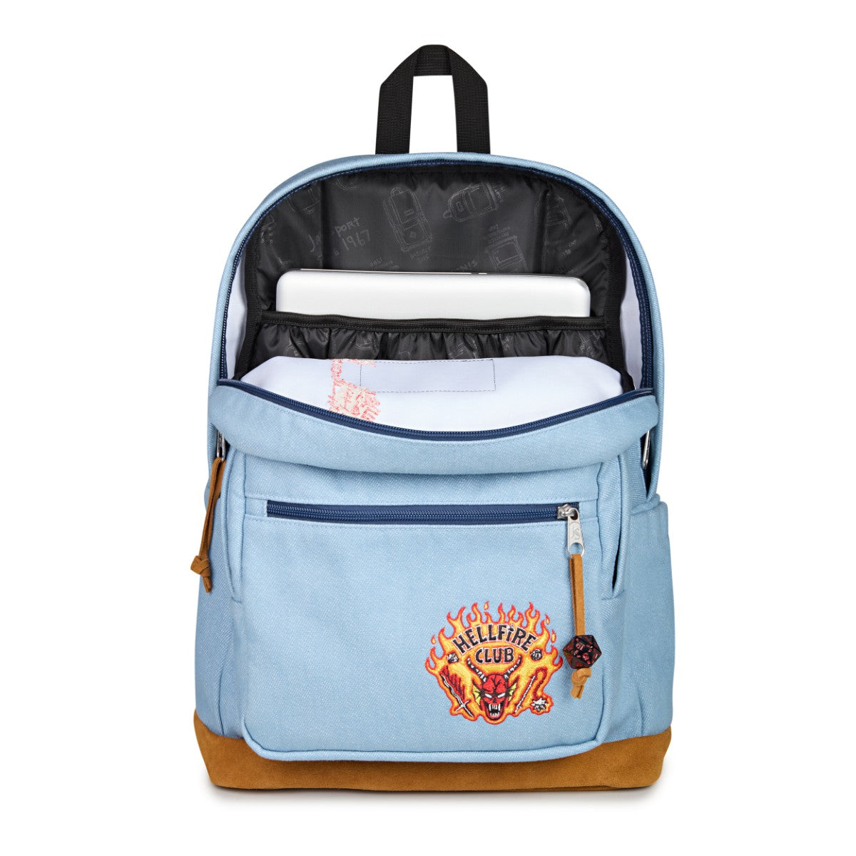 JANSPORT RIGHT PACK EXPRESSIONS HELLFIRE CLUB ジャンスポーツ ライト パック エクスプレッションズ ヘルファイア クラブ JS0A8989A2Q【メンズ バックパック ノートパソコン収納 耐久性 バッグ アウトドアバッグ 25FW】