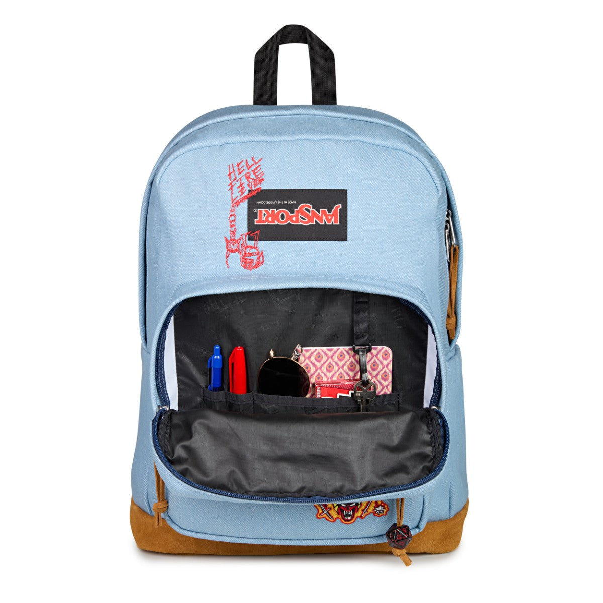 JANSPORT RIGHT PACK EXPRESSIONS HELLFIRE CLUB ジャンスポーツ ライト パック エクスプレッションズ ヘルファイア クラブ JS0A8989A2Q【メンズ バックパック ノートパソコン収納 耐久性 バッグ アウトドアバッグ 25FW】
