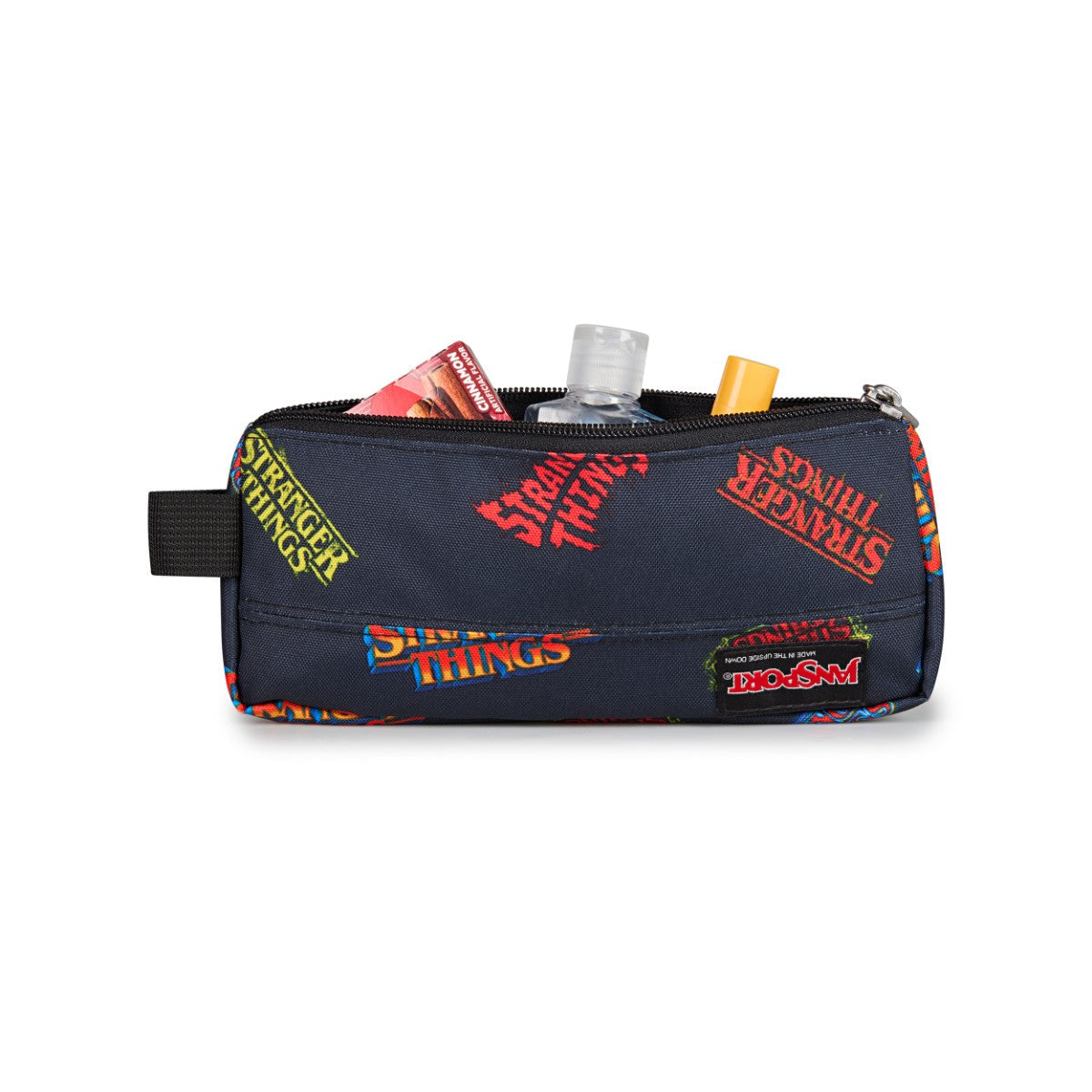 JANSPORT BASIC ACCESSORY POUCH ST LOGO ジャンスポーツ ベーシック アクセサリー ポーチ ST ロゴ JS0A8E8AA3A【メンズ アクセサリーポーチ 小物入れ コンパクト 軽量 収納 0.5L コラボ 25FW】