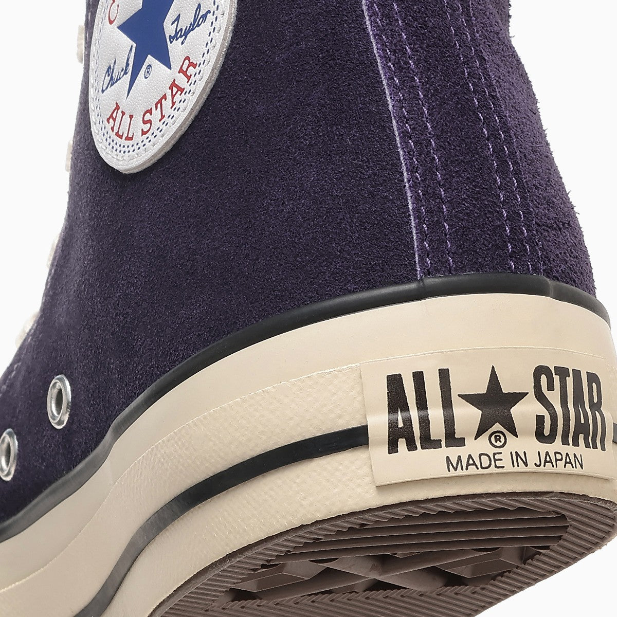 CONVERSE SUEDE ALL STAR J HI コンバース スエード オールスター J HI 31317530【メンズ 高品質スエード ビンテージスタイル 日本製 クッション性 26SS】