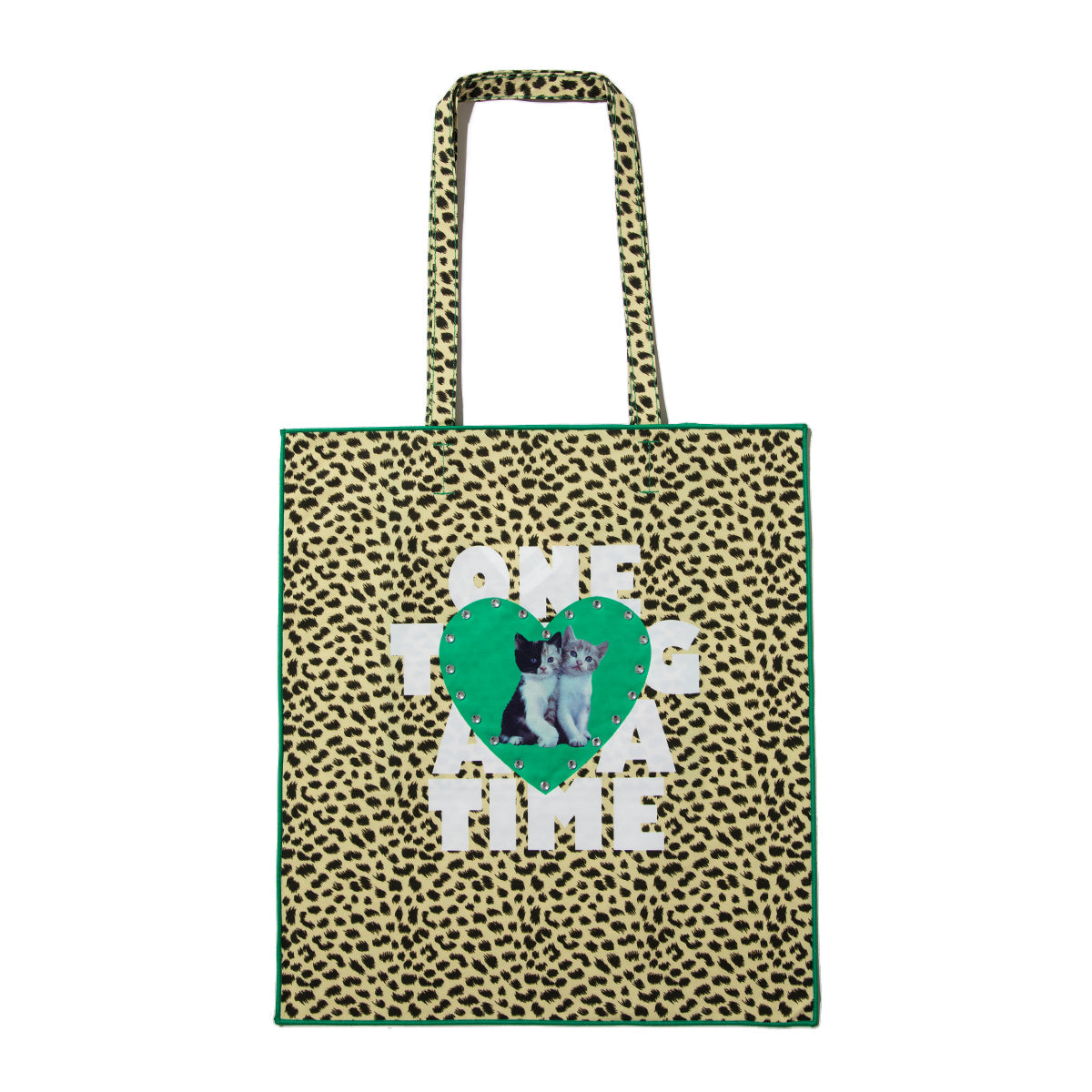 Casselini Team DOUBUTSU Tote キャセリーニ チーム ドウブツ トート 254-110507【レディース フォトプリント ラインストーン 26SS】