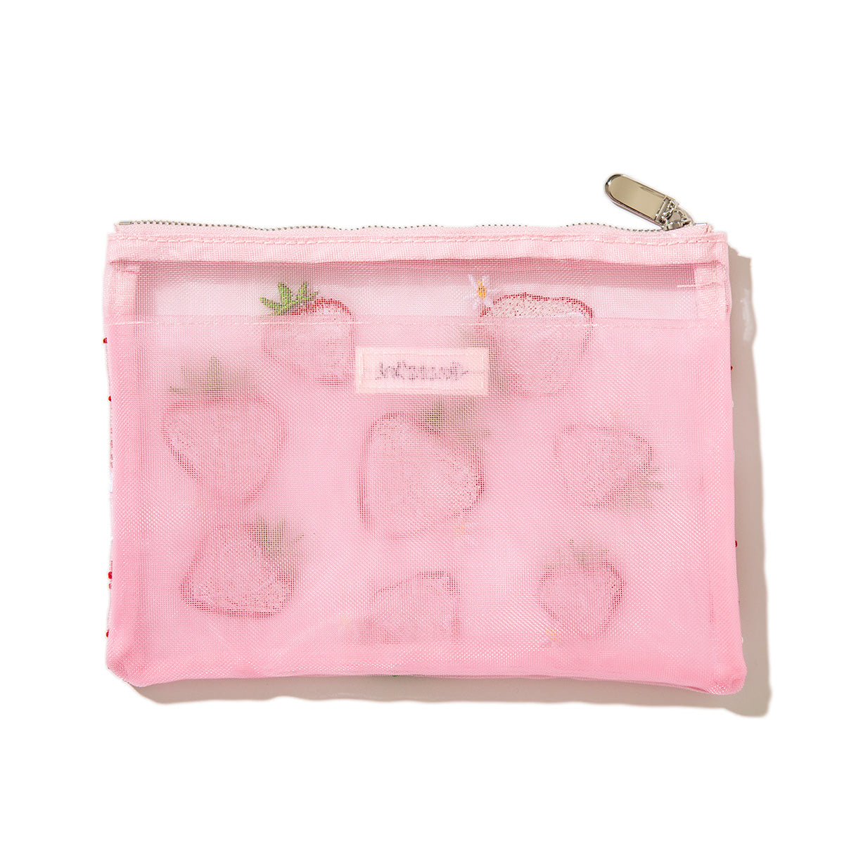 Casselini Tulle Embroidery Pouch キャセリーニ チュール刺繍ポーチ 254-110612【レディース チュール素材 ポーチ 26SS】