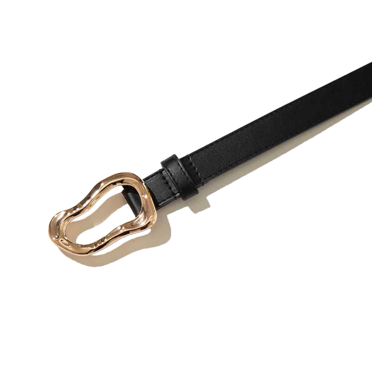 LE VERNIS Poire belt ル・ベルニ ポワールベルト 232-210401【レディース ベルト フェイクレザー 26SS】