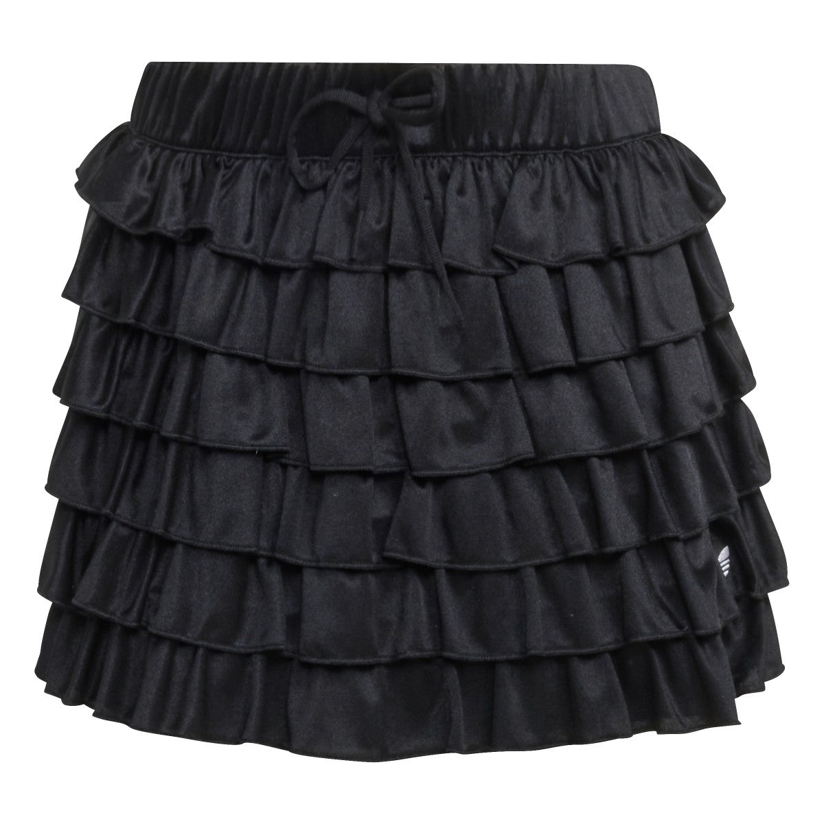 adidas originals LACE RUFFLE MINI SKIRT アディダスオリジナルス レース フリル ミニスカート DP791【レディース ミニスカート レーススカート フリルデザイン ピケ生地 26SS】