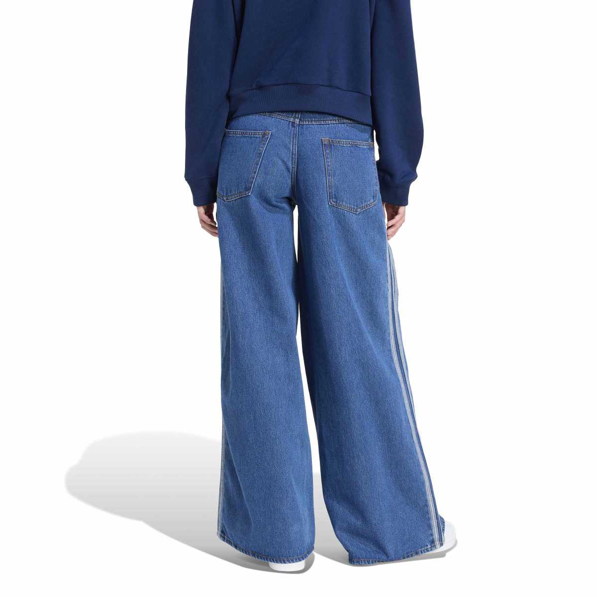 adidas originals Firebird Adenium Track Pants Denim アディダスオリジナルス ファイヤーバード アディレニウム トラックパンツ デニム H1457【レディース トラックパンツ ストリート ミッドライズ レギュラーフィット 耐久性 26SS】