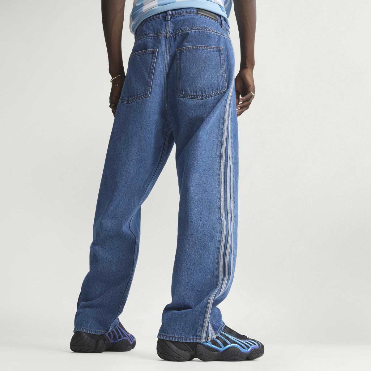 adidas originals FIREBIRD ADICOLOR DENIM PANTS アディダスオリジナルス ファイヤーバード アディカラー デニム パンツ KD1499【メンズ デニムパンツ ミッドライズ ストリート クラシック 26SS】