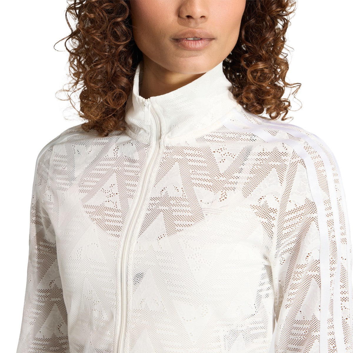 adidas originals FIREBIRD CLASSIC LACE TRACK TOP アディダスオリジナルス ファイヤーバード クラシック レース トラックトップ TB061【レディース トラックジャケット ジャージトップ ハイネック ジップアップ スリムフィット 26SS】