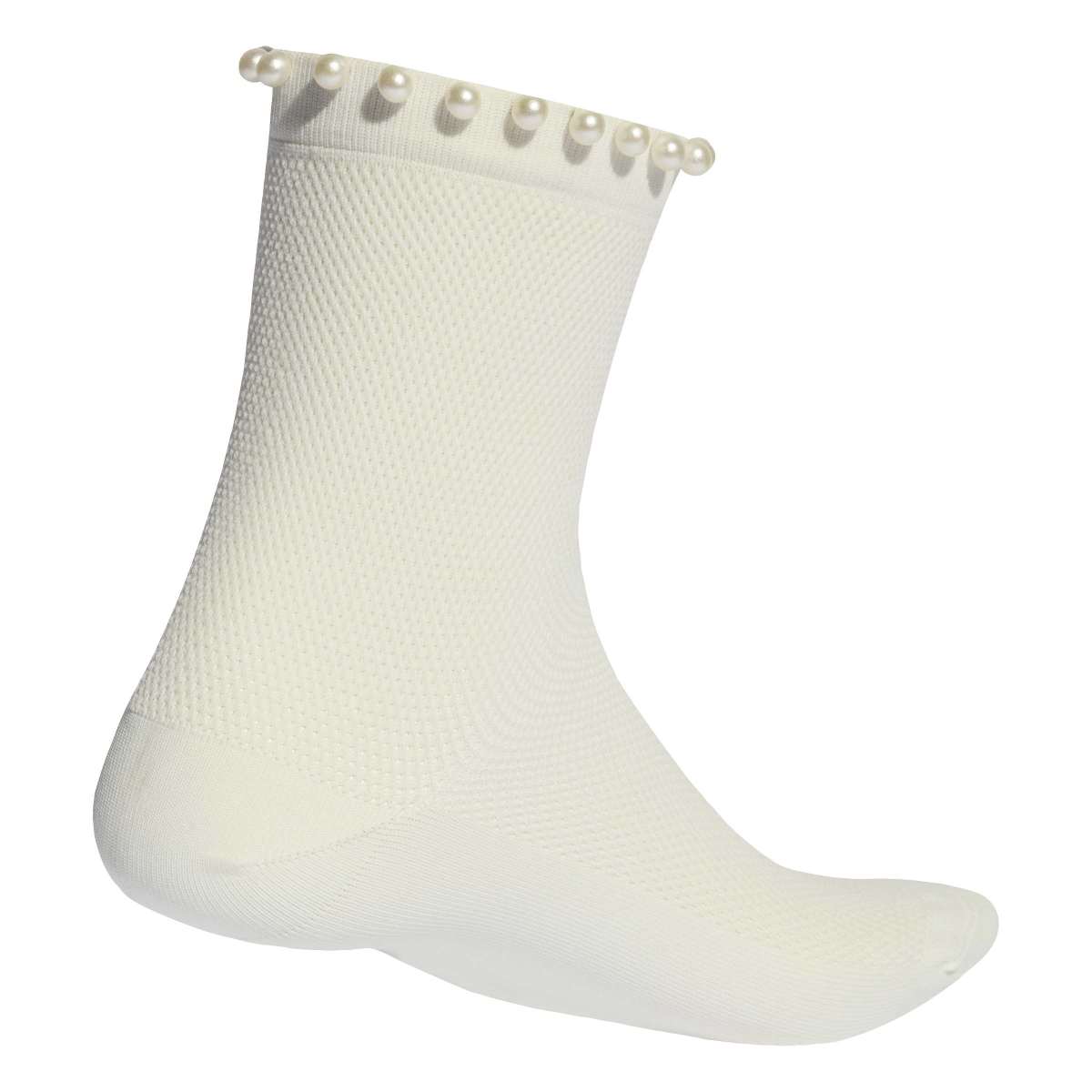 adidas originals PEARLS CREW SOCKS 1 PAIR アディダスオリジナルス パールズ クルーソックス 1足 KD8378【レディース クルーソックス パール付き アクセント カジュアル 26SS】