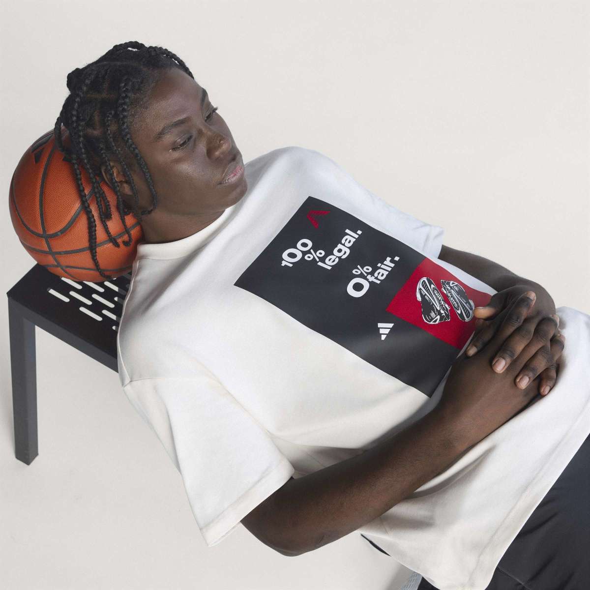 ADIDAS ANTHONY EDWARDS ARCHIVE SHORT-SLEEVE TEE アディダス アンソニー・エドワーズ アーカイブ 半袖Tシャツ KF8970【メンズ クルーネック ルーズフィット カジュアル デイリーユース ジャージー 26SS】