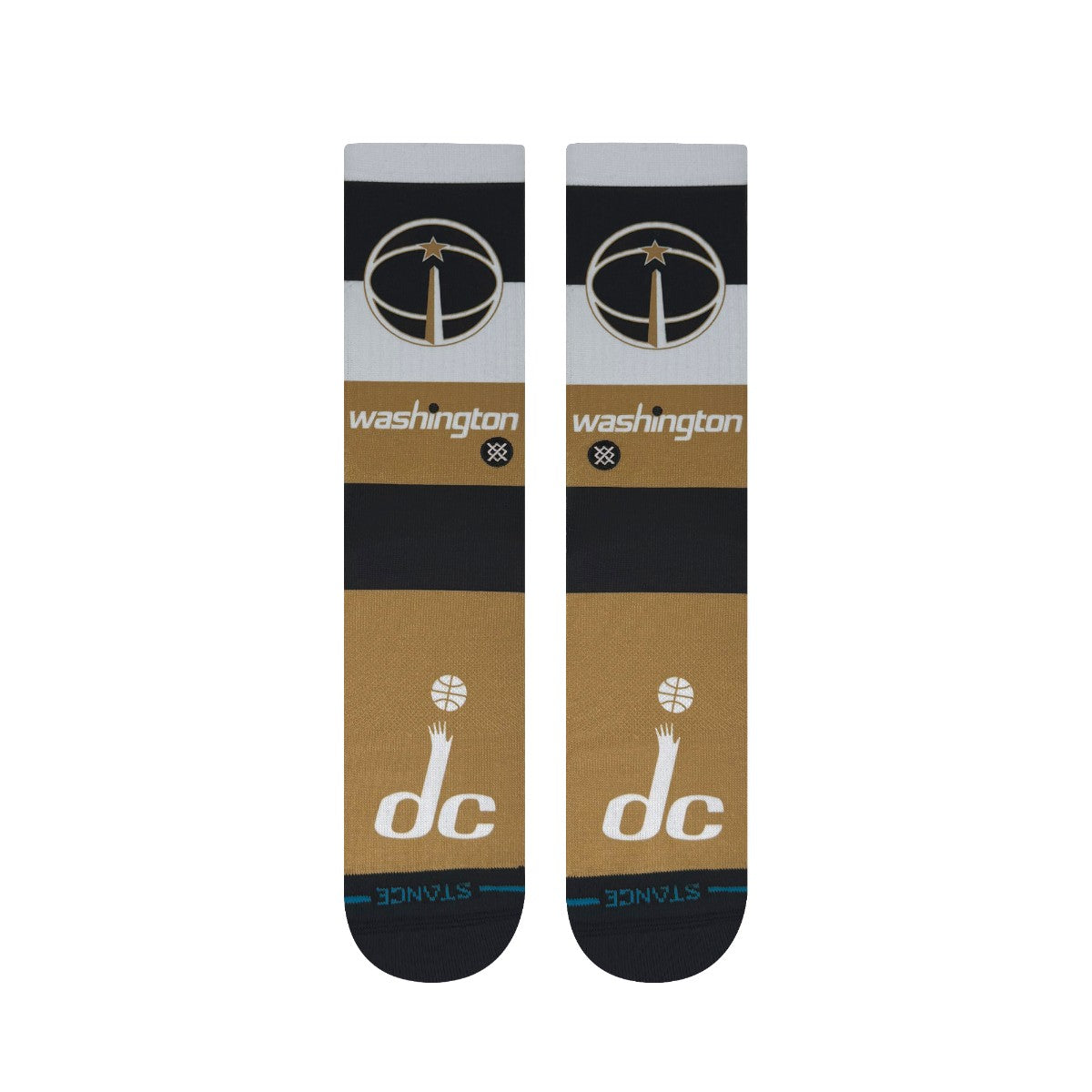 STANCE WASHINGTON WIZARDS CITY EDITION 2026 スタンス ワシントン・ウィザーズ シティ・エディション 2026 A556D25WAS【メンズ 靴下 ソックス バスケットボール チーム ロゴ 25FW】