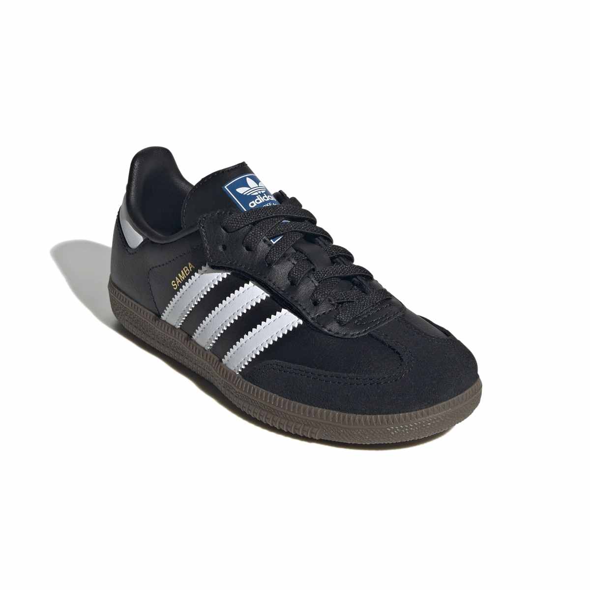 adidas originals Samba OG Comfort Closure Elastic Lace Kids アディダスオリジナルス サンバ OG コンフォート クローズ エラスティック レース キッズ JQ6390【メンズ キッズ レザー ラバーソール 伸縮性 26SS】