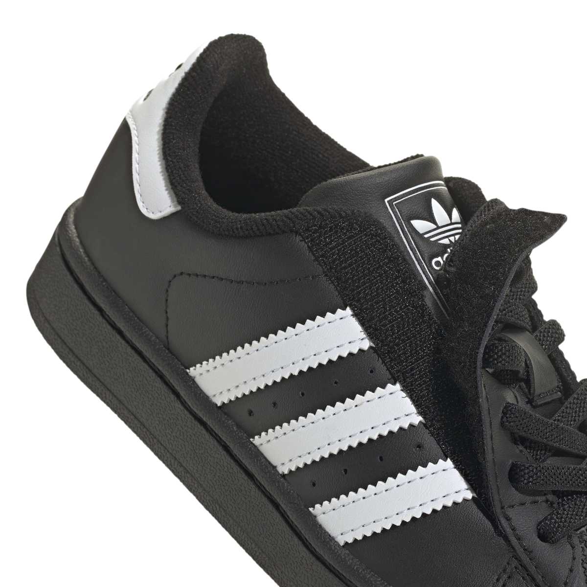 adidas Originals SST II CF EL C アディダスオリジナルス SST II キッズ IH6401【キッズ キッズ スニーカー 子ども用 ファスナー レザー カジュアル 26SS】