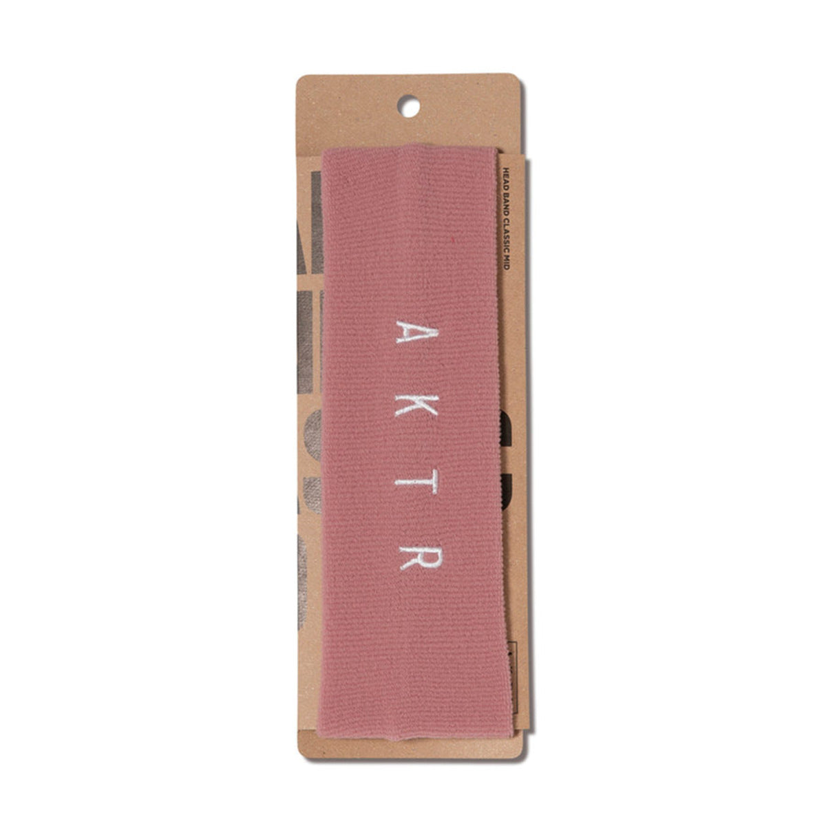 AKTR HEAD BAND CLASSIC MID アクター ヘッドバンド クラシック ミッド 126-041021【メンズ ヘッドバンド スポーツアクセサリー 刺繍入り 調節可能 26SS】