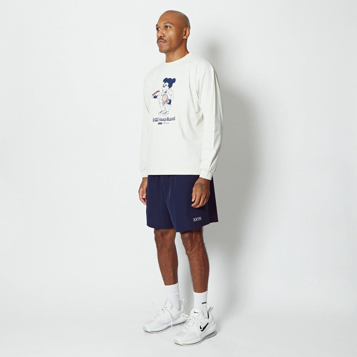 AKTR CHUNKY NICK LS FIT L/S SP TEE アクター チャンキーニック LS フィット ロングスリーブ SP ティー 225-102005【メンズ 長袖Tシャツ 吸湿速乾 スポーツウェア ライフスタイル ポリエステル素材 26SS】