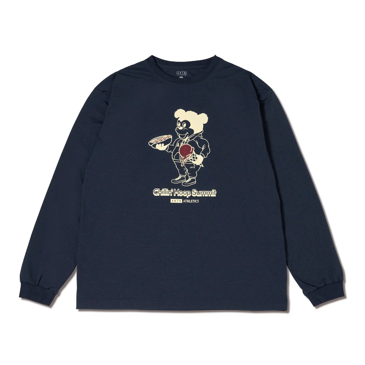 AKTR CHUNKY NICK LS FIT L/S SP TEE アクター チャンキーニック LS フィット ロングスリーブ SP ティー 225-102005【メンズ 長袖Tシャツ 吸湿速乾 スポーツウェア ライフスタイル ポリエステル素材 26SS】