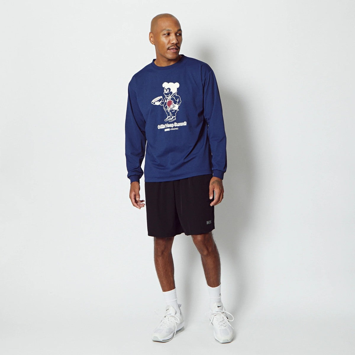 AKTR CHUNKY NICK LS FIT L/S SP TEE アクター チャンキーニック LS フィット ロングスリーブ SP ティー 225-102005【メンズ 長袖Tシャツ 吸湿速乾 スポーツウェア ライフスタイル ポリエステル素材 26SS】