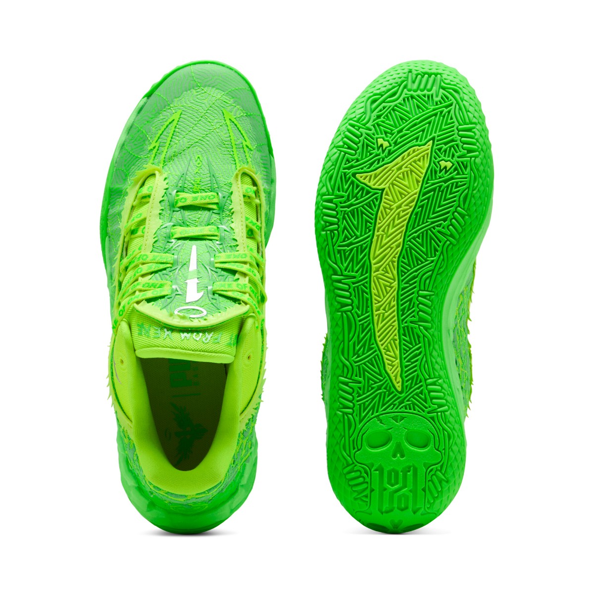 PUMA MB.05 LO LAUNCH プーマ MB. 05 ロー ローンチ 312753-01【メンズ 蛍光色 フィット感 通気性 26SS】