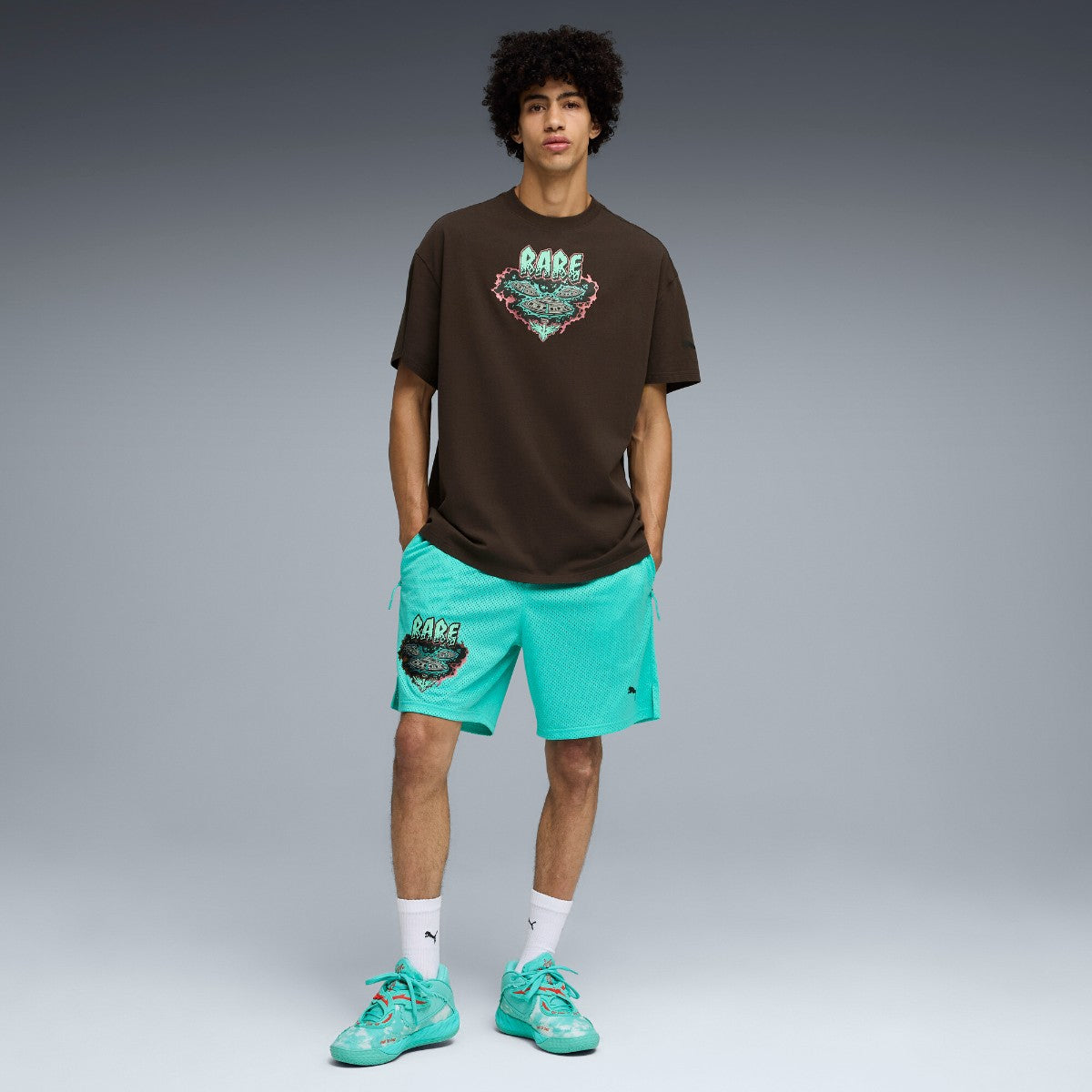 PUMA MB.05 MELO WORLD プーマ MB.05 メロ ワールド 312798-01【メンズ シグネチャーシューズ クッショニング 軽量 26SS】