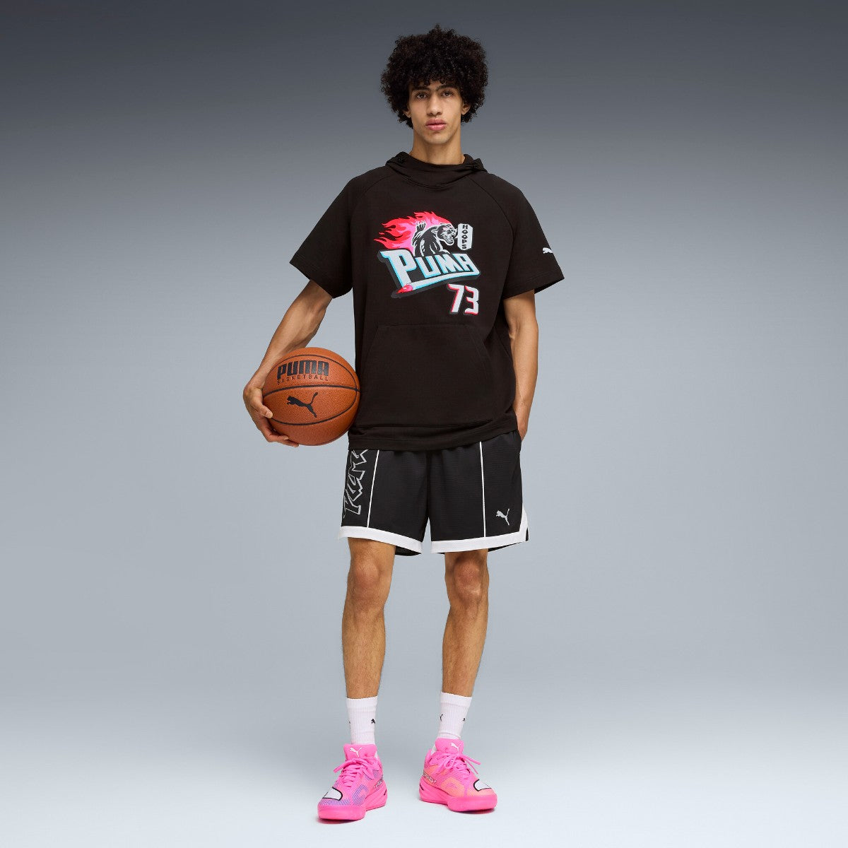 PUMA ALL-PRO NITRO 2 SHOWTIME プーマ オールプロ ニトロ 2 ショータイム 312842-01【メンズ スニーカー 高反発クッション 多方向対応 機動力 軽量 高サポート 26SS】