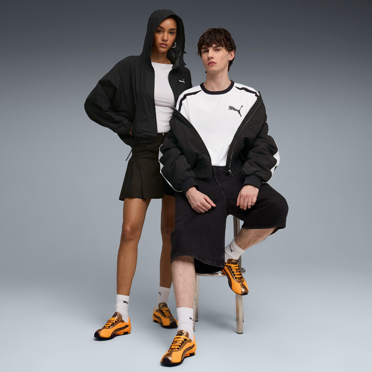 PUMA H-STREET OG プーマ Hストリート OG 403692-06【メンズ ランニングシューズ 軽量スニーカー メッシュアッパー EVAミッドソール 26SS】