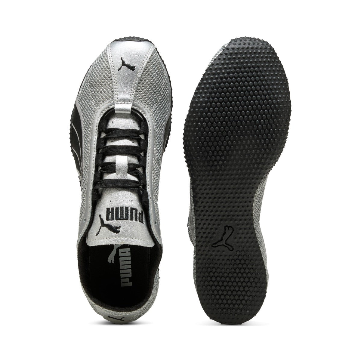 PUMA H-STREET CHROME プーマ エイチストリート クローム 406126-05【メンズ メタリックメッシュアッパー ロープロファイル 快適な履き心地 26SS】