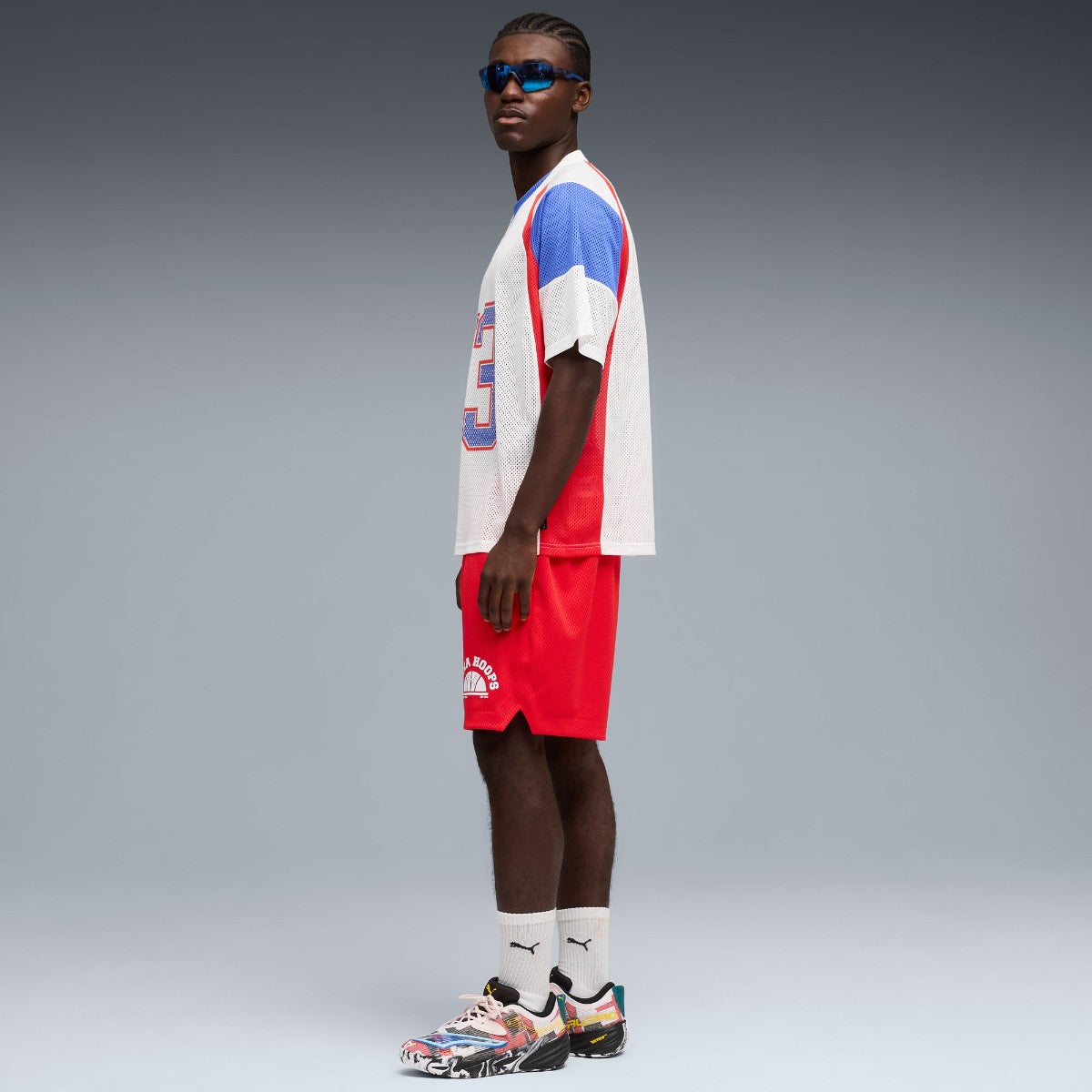 PUMA BASKETBALL OUT OF BOUNDS TEE プーマ バスケットボール アウト オブ バウンズ Tシャツ 634991【メンズ バスケットボールTシャツ メンズ スポーツTシャツ 26SS】