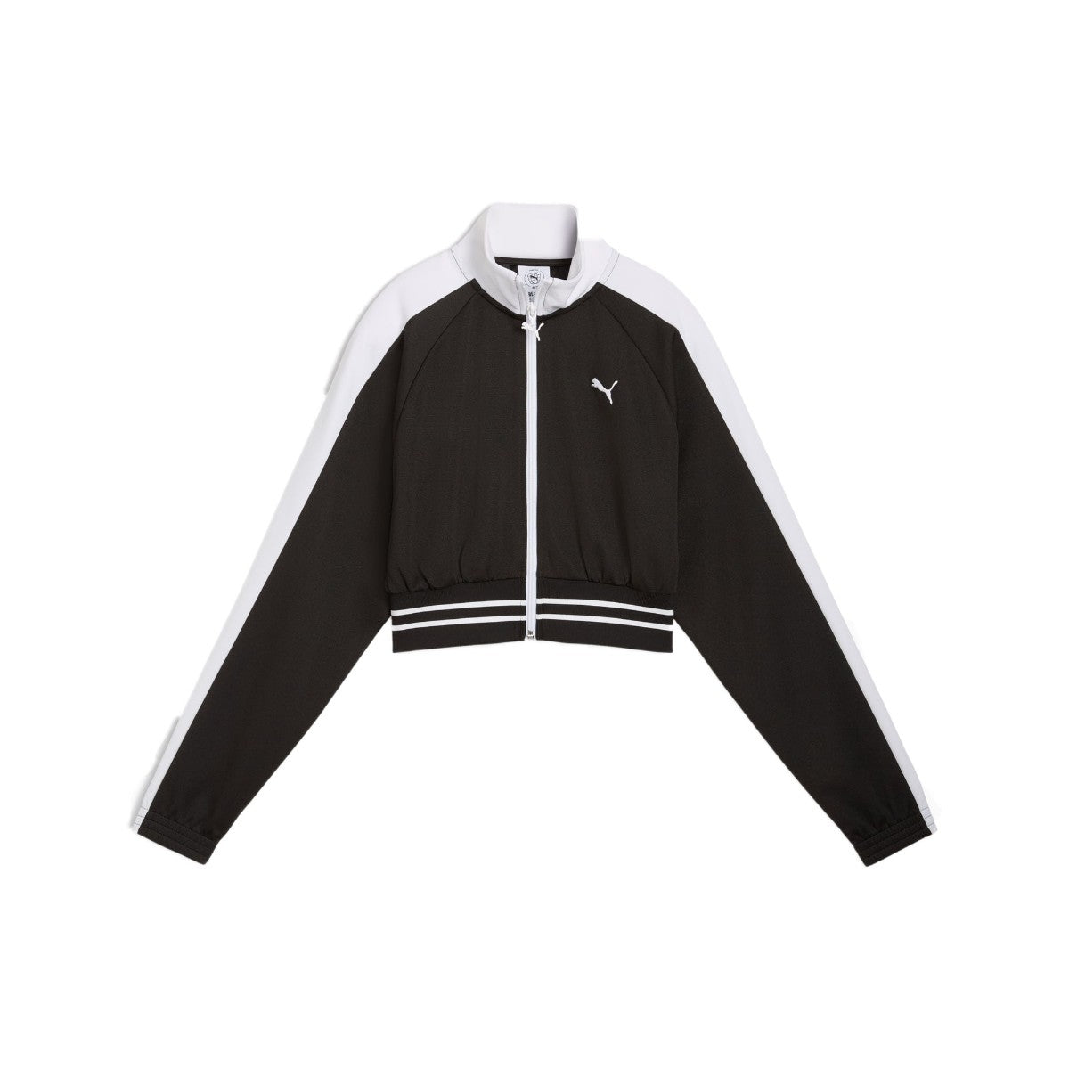 PUMA T7 PIQUE RELAXED CROPPED TRACK JACKET プーマ T7 ピケ リラックスド クロップド トラックジャケット 636779【レディース トラックジャケット メンズ スポーツジャケット ストリートジャケット 26SS】