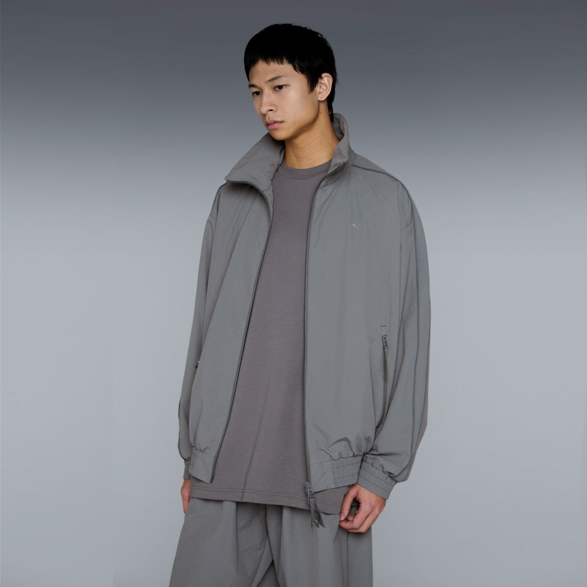 STAND COLLAR JACKET