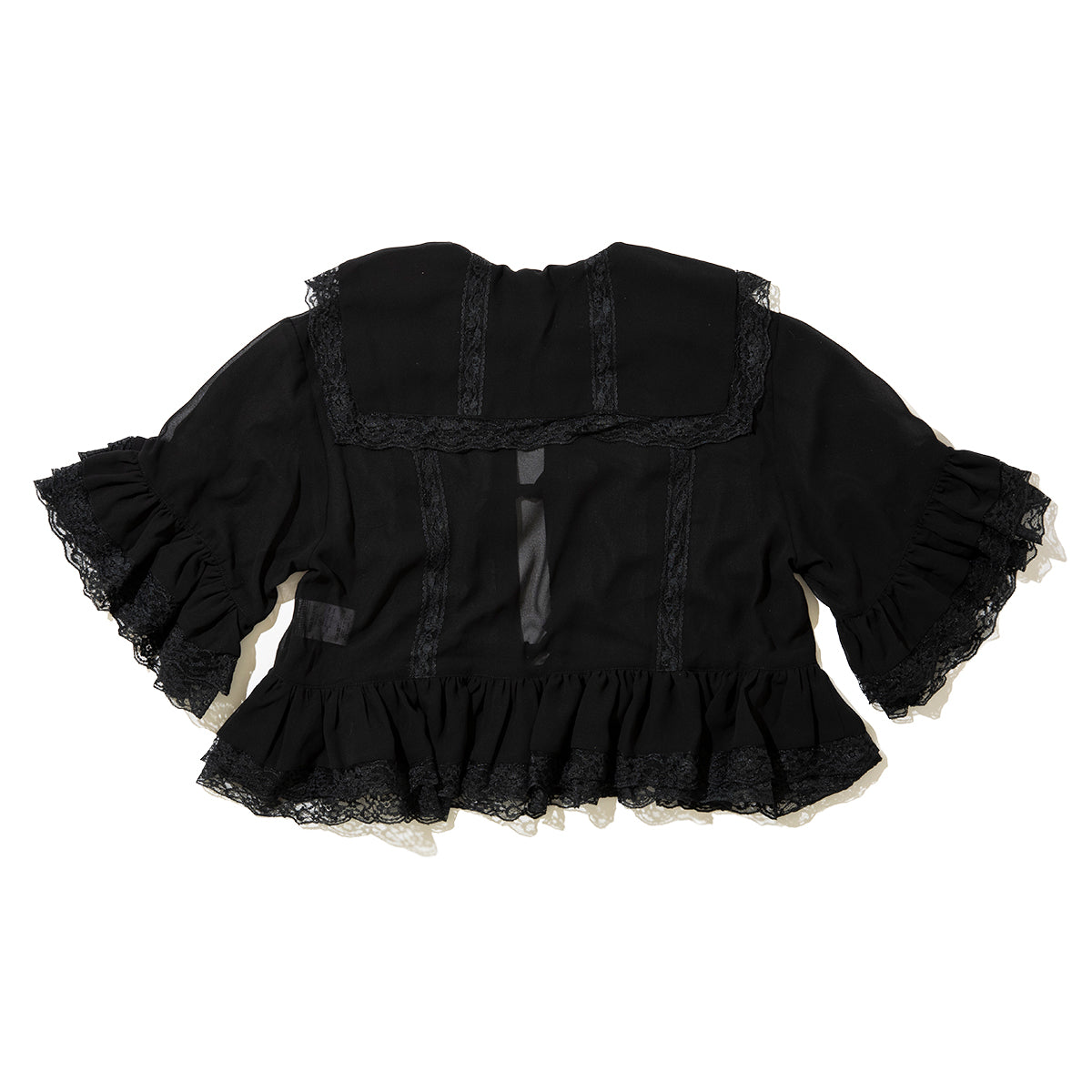 ANNA SUI NYC Dreamy Blouse アナスイ エヌワイシー ドリーミーブラウス 16110372【レディース シースルー ブラウス レース 26SS】