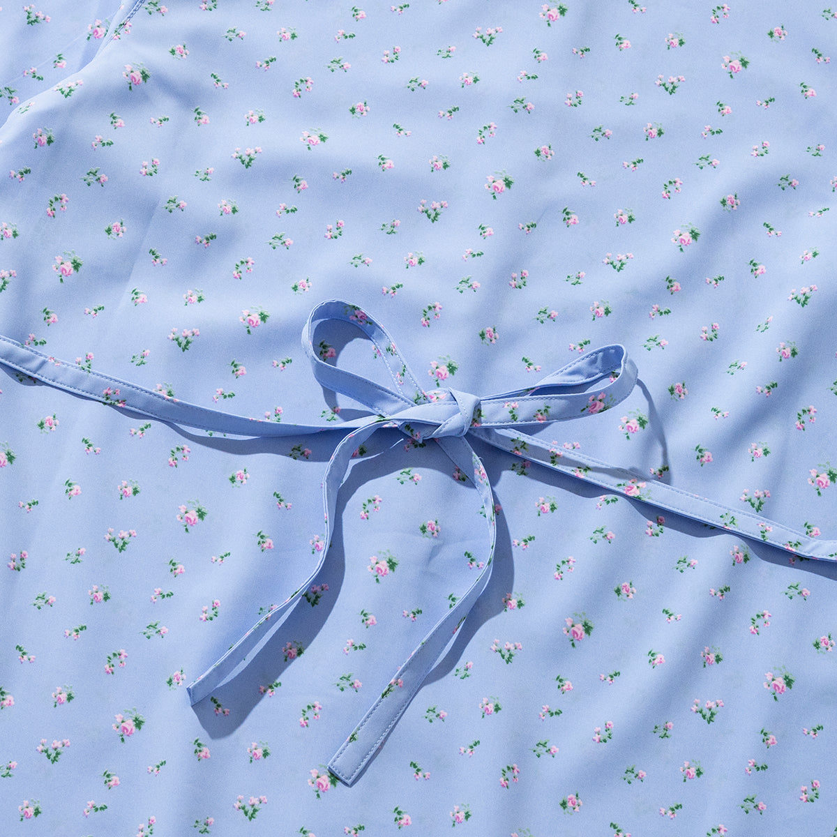 ANNA SUI NYC FLOWER TIE SHIRT アナスイ エヌワイシー フラワータイシャツ 16111361【レディース 花柄 シャツ ポリエステル素材 ネクタイ付き 26SS】