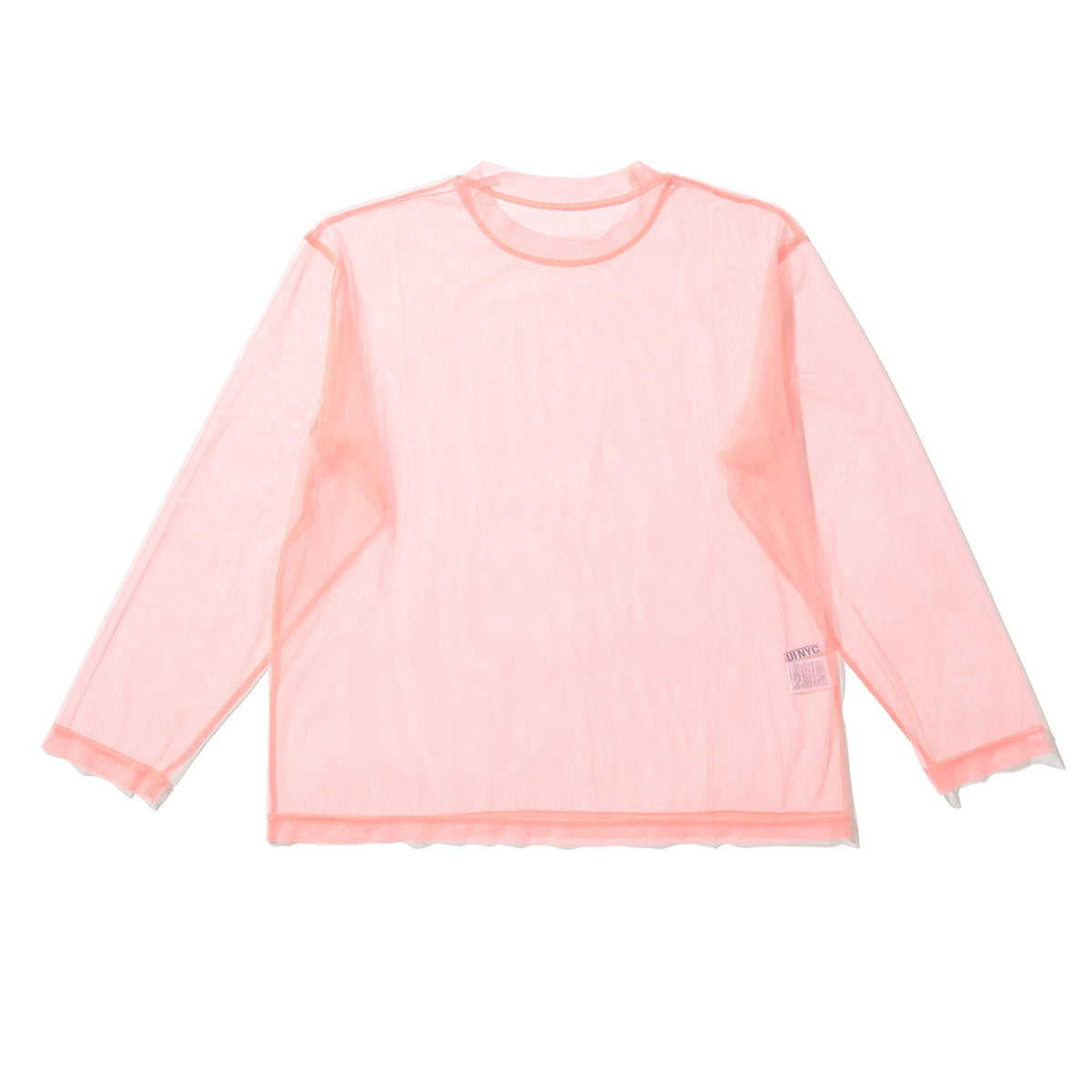 ANNA SUI NYC MESH LAYERED LONG T-SHIRT アナスイ エヌワイシー メッシュレイヤードロングTシャツ 16117351【レディース メッシュトップス レイヤード オーバーサイズ 26SS】