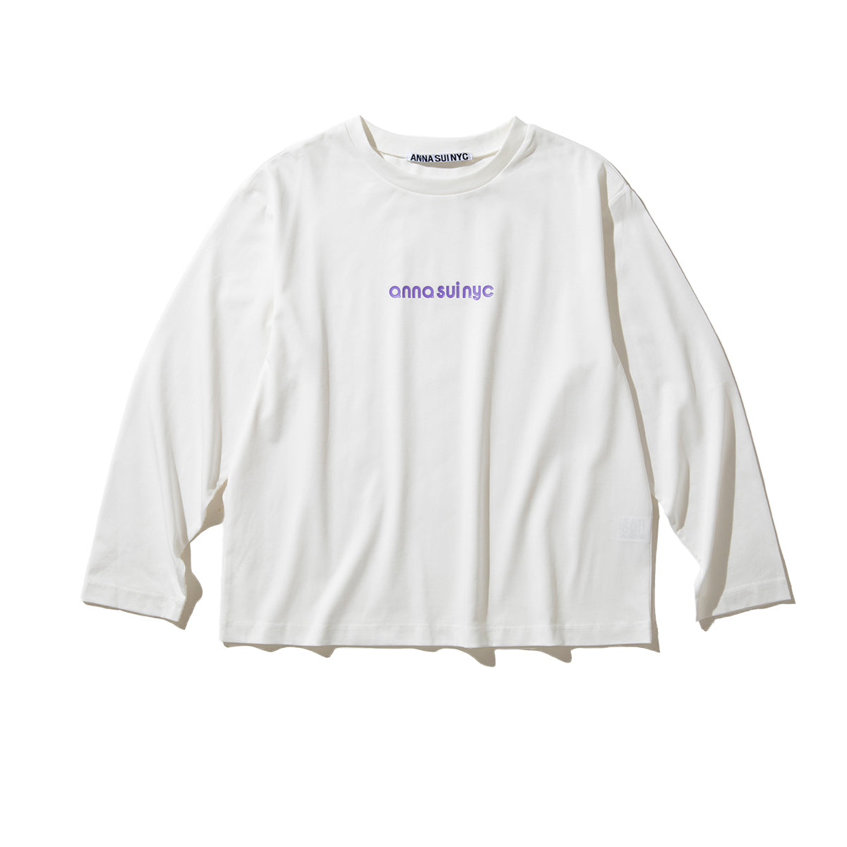 ANNA SUI NYC MESH LAYERED LONG T-SHIRT アナスイ エヌワイシー メッシュレイヤードロングTシャツ 16117351【レディース メッシュトップス レイヤード オーバーサイズ 26SS】