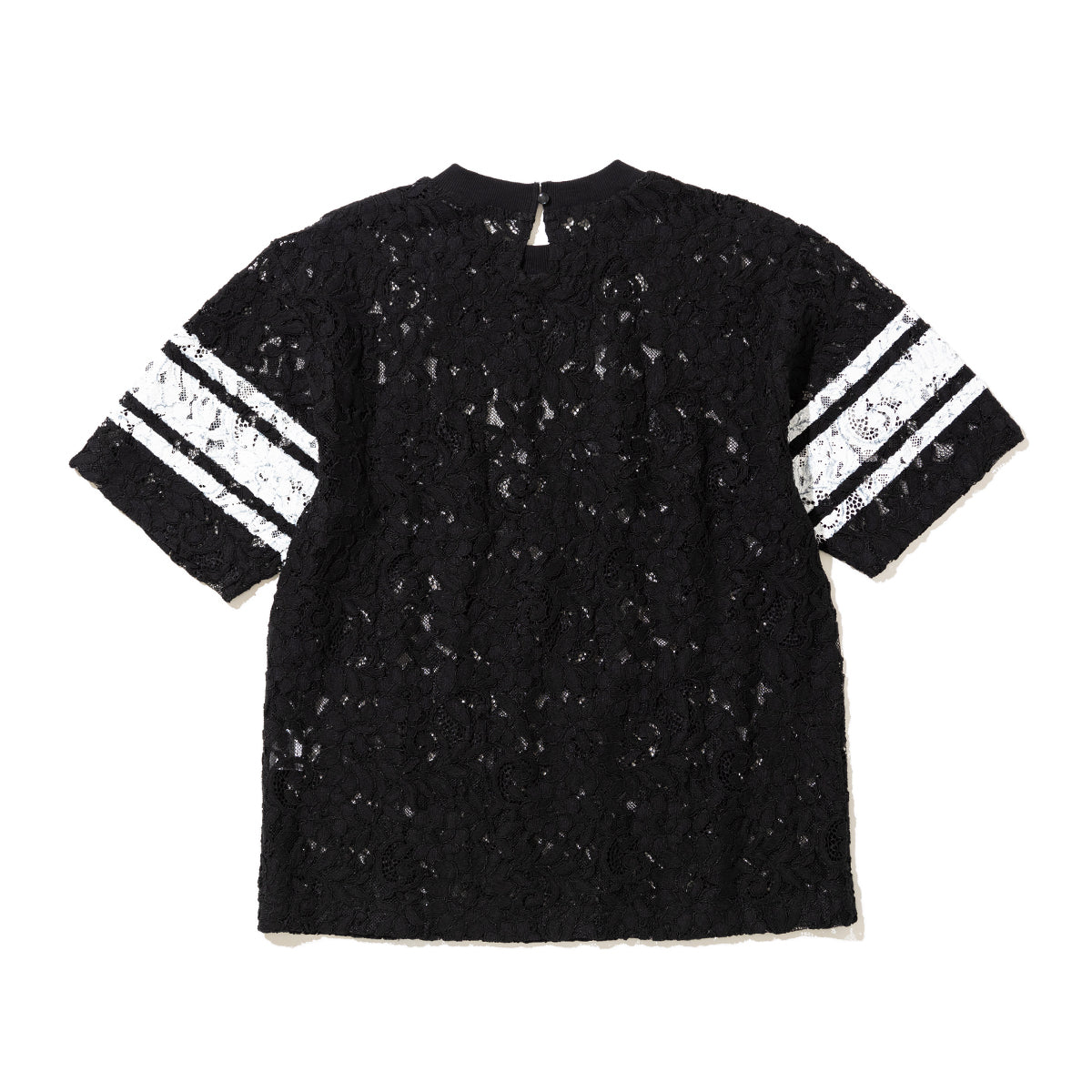 ANNA SUI NYC SP Race T-shirt アナスイ エヌワイシー SPレースTシャツ 16117375【レディース 半袖 スポーティ レース素材 26SS】