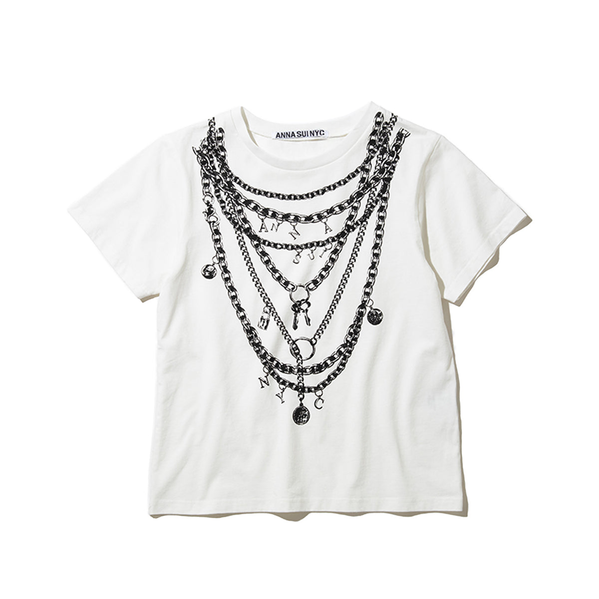 ANNA SUI NYC FAKE ACCESSORY PRINT T-SHIRT 16117379 – Kinetics