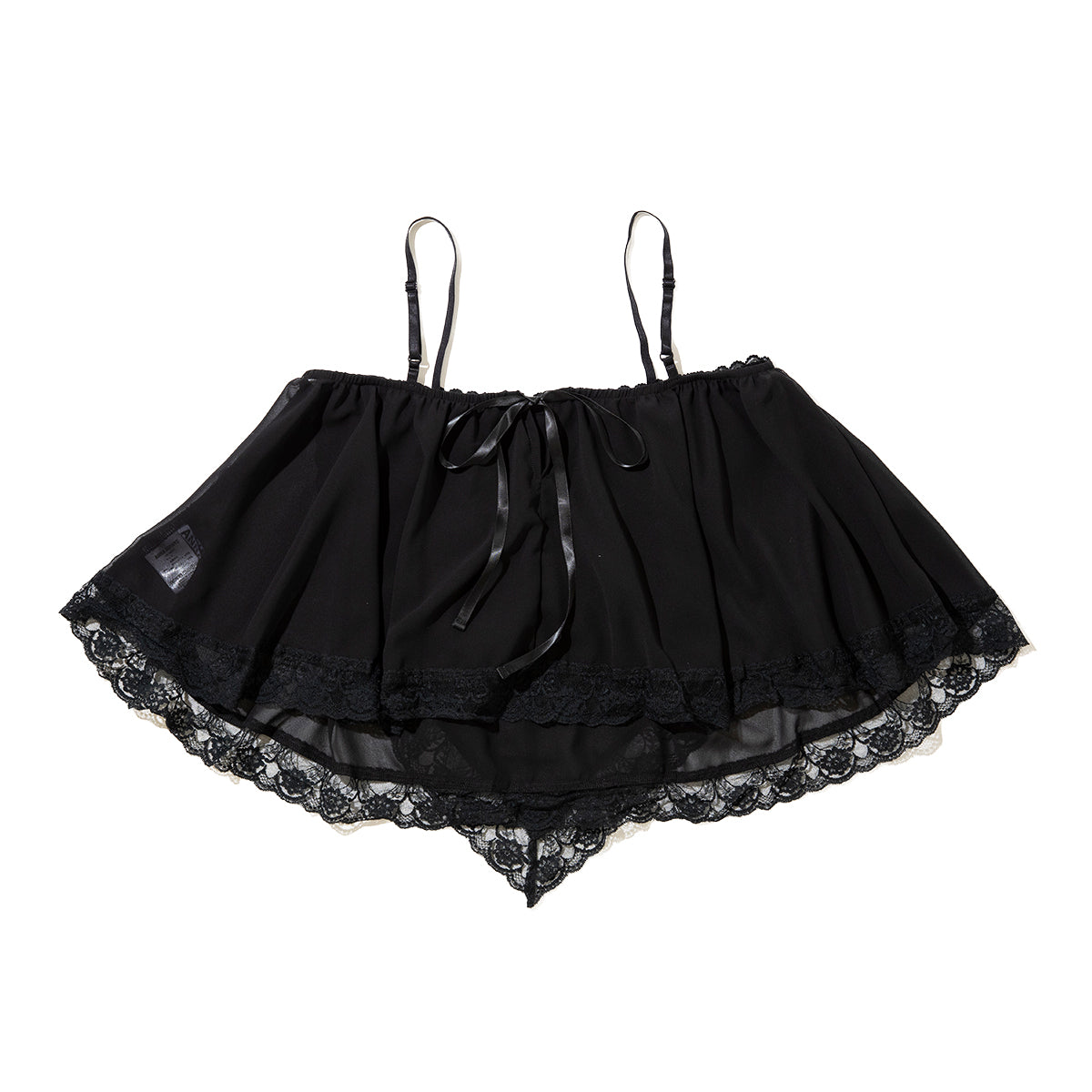 ANNA SUI NYC Panel Lace Cami アナスイ エヌワイシー パネルレースキャミ 16118357【レディース シフォン素材 レース キャミソール 26SS】