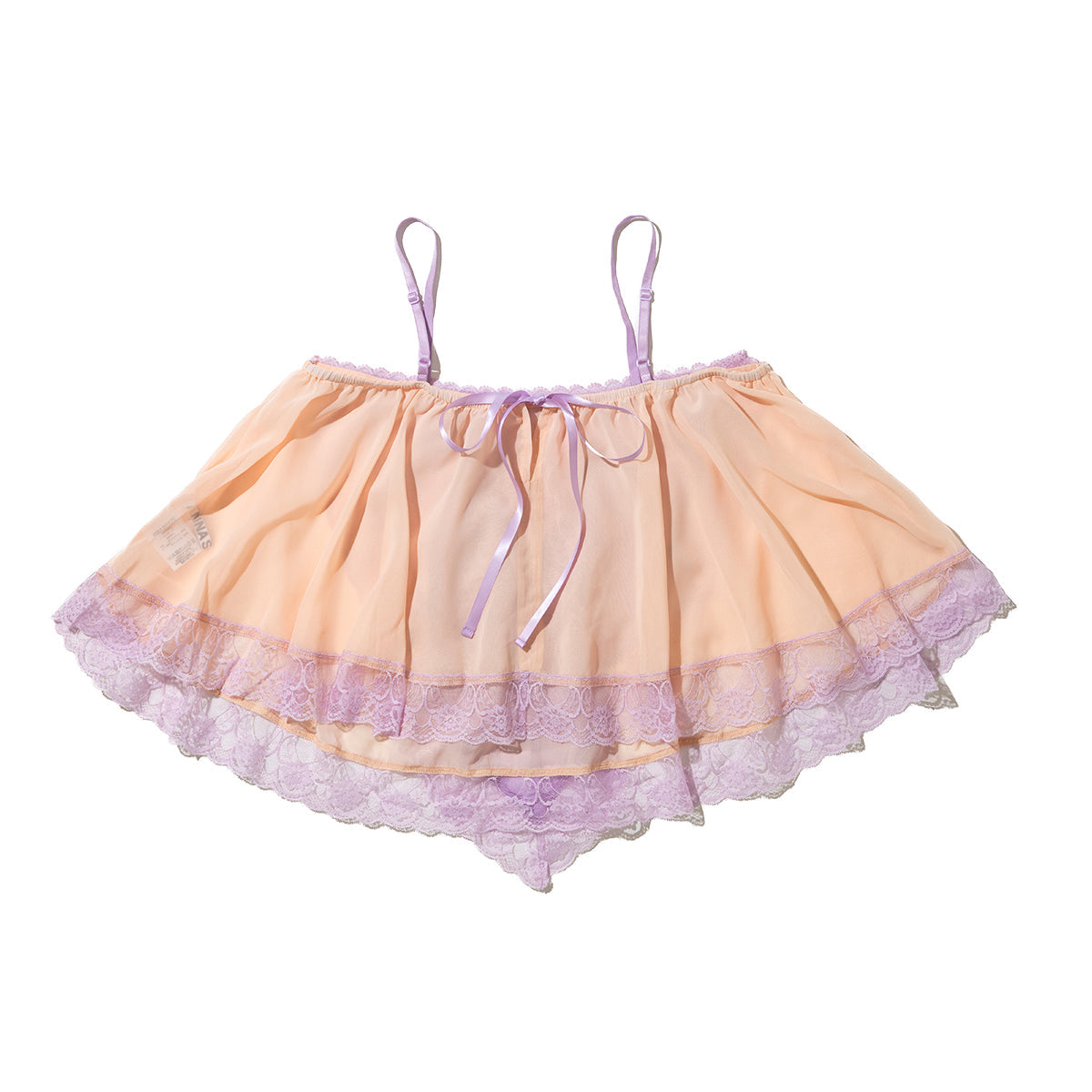 ANNA SUI NYC Panel Lace Cami アナスイ エヌワイシー パネルレースキャミ 16118357【レディース シフォン素材 レース キャミソール 26SS】