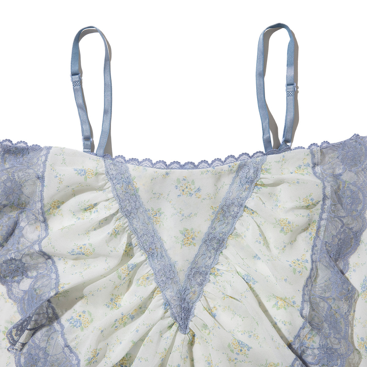ANNA SUI NYC Panel Lace Cami アナスイ エヌワイシー パネルレースキャミ 16118357【レディース シフォン素材 レース キャミソール 26SS】