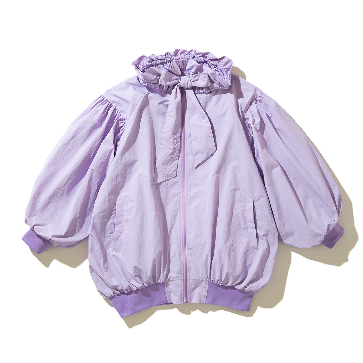 ANNA SUI NYC BLOOM BLOUSON アナスイ エヌワイシー ブルームブルゾン 16121364【レディース ライトアウター ブルゾン フリルデザイン ボリュームスリーブ 26SS】